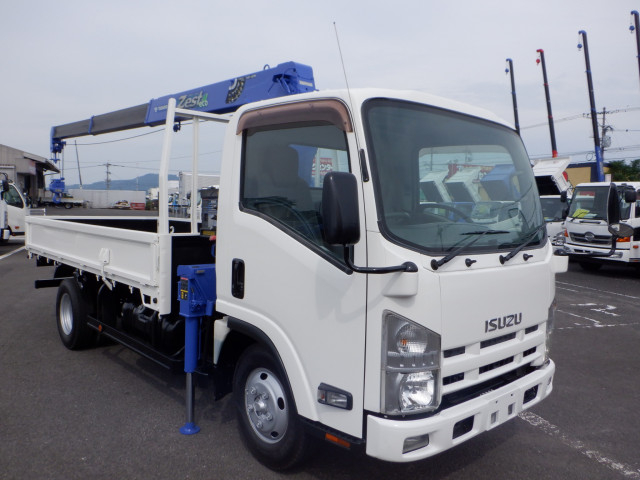 Isuzu elf Small Crane equipped trucks TKG-NMR85AR(99616) 5枚目