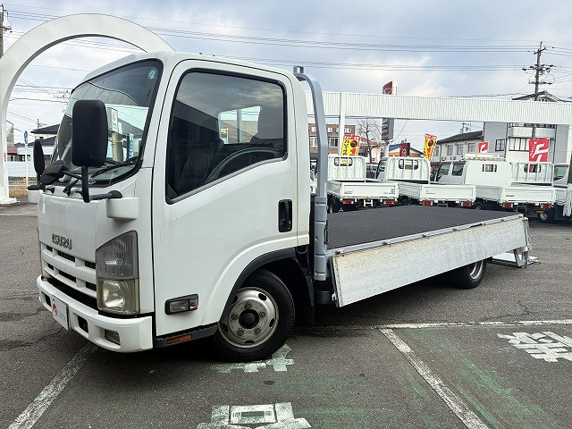 いすゞ エルフ 小型 平ボディ BKG-NLR85AR(99631) 9枚目