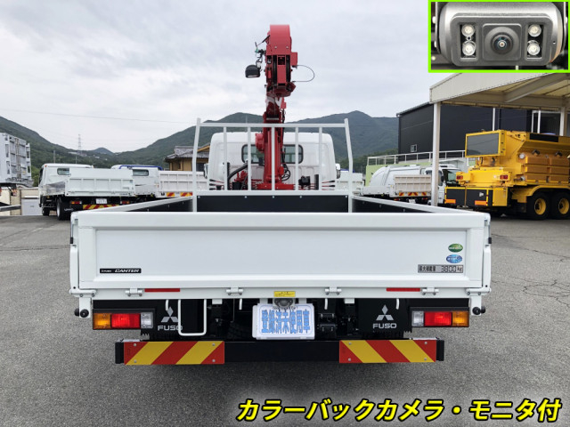 三菱ふそう キャンター 小型 平ボディ（クレーン付） 2PG-FEB90(99646) 3枚目