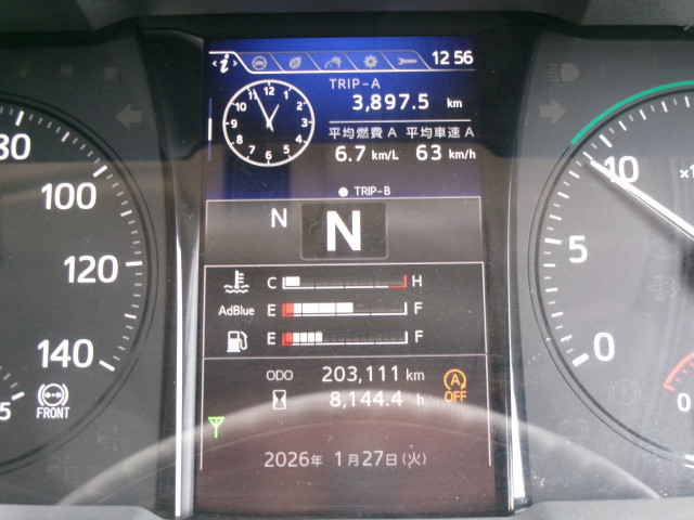 Hino ranger Middle Wing body 2PG-FD2ABG(99810) 14枚目