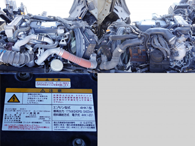 Isuzu forward 6studs large Flat body 2PG-BTR9U2(99834) 14枚目