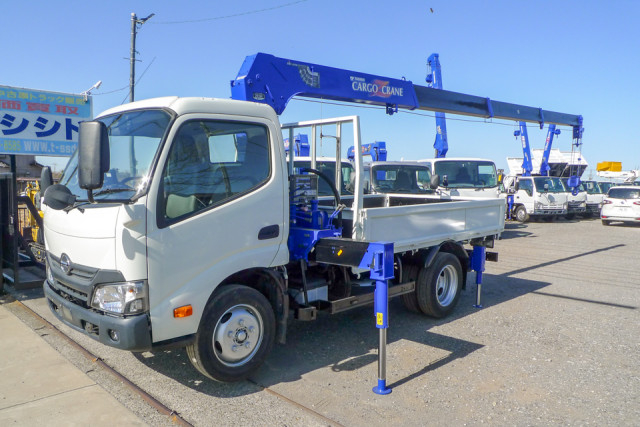日野 デュトロ 小型 平ボディ（クレーン付） TKG-XZU645M(99837) 21枚目