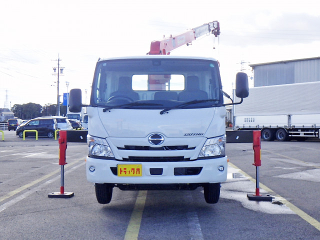 日野 デュトロ 小型 平ボディ（クレーン付） TKG-XZU712M(99845) 35枚目
