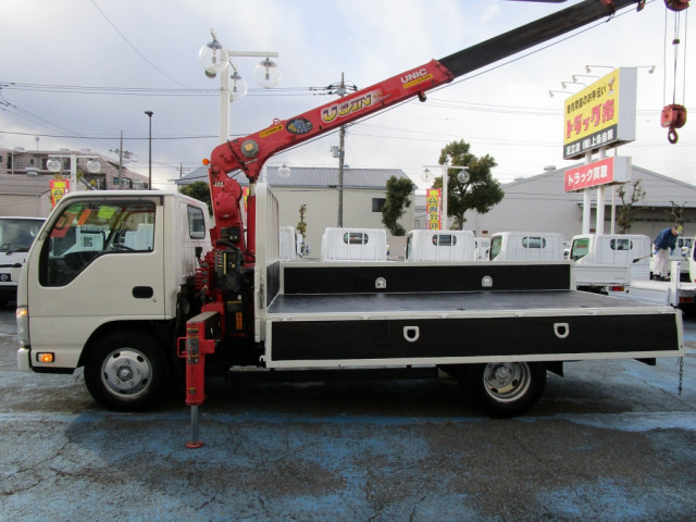 いすゞ エルフ 小型 平ボディ（クレーン付） TPG-NKR85AR(100002) 10枚目