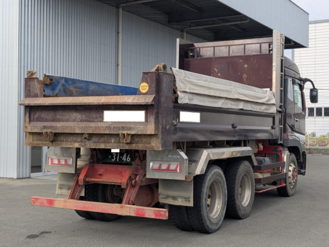 Mitsubishi Fuso super_great Large Soil dump QKG-FV60VX(100008) 4枚目