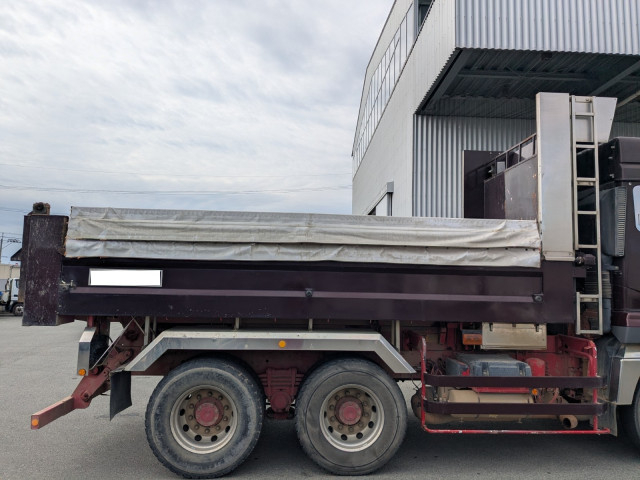 Mitsubishi Fuso super_great Large Soil dump QKG-FV60VX(100008) 15枚目