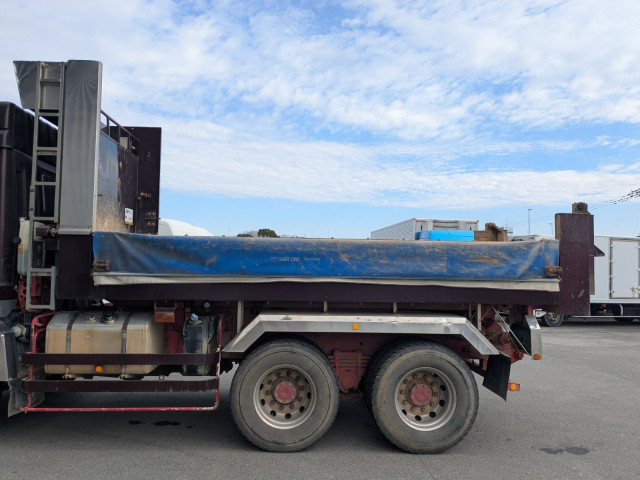 Mitsubishi Fuso super_great Large Soil dump QKG-FV60VX(100008) 16枚目