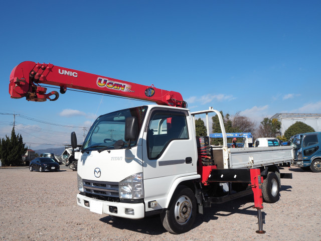 Mazda titan Small Crane equipped trucks TKG-LKR85R(100025) 1枚目