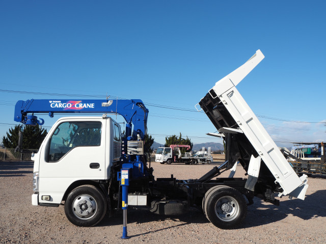 Isuzu elf Small Soil dump TKG-NKR85AN(100033) 2枚目