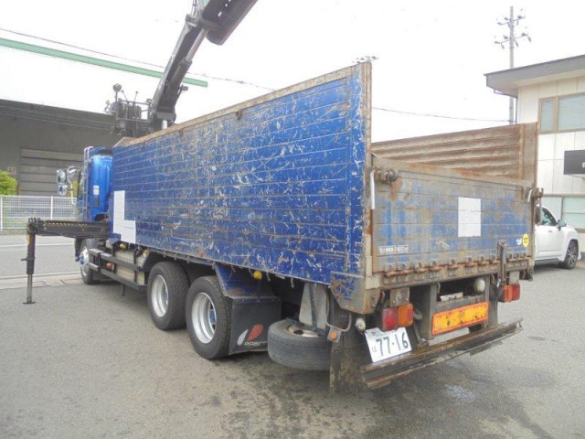 日野 レンジャー 増トン 平ボディ（クレーン付） BDG-GK8JNWA(100059) 4枚目