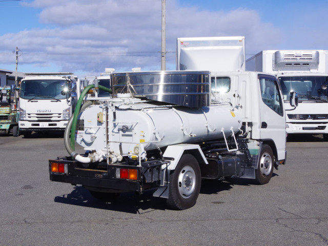 三菱ふそう キャンター 小型 バキュームカー/糞尿車 PDG-FE70B(100060) 4枚目