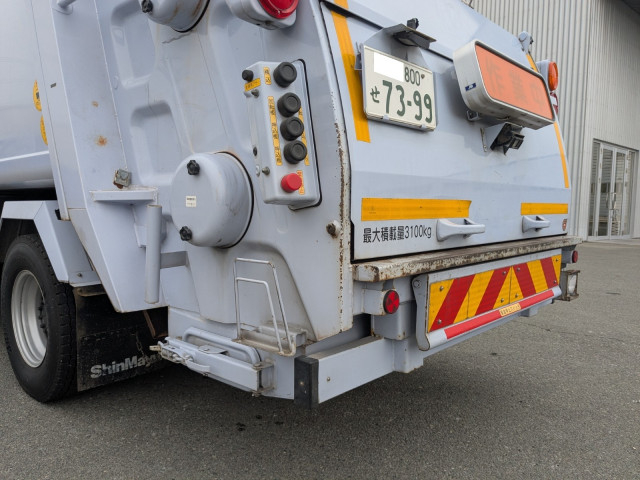 日野 デュトロ 小型 塵芥車（プレス式） TKG-XZU700M(100077) 6枚目