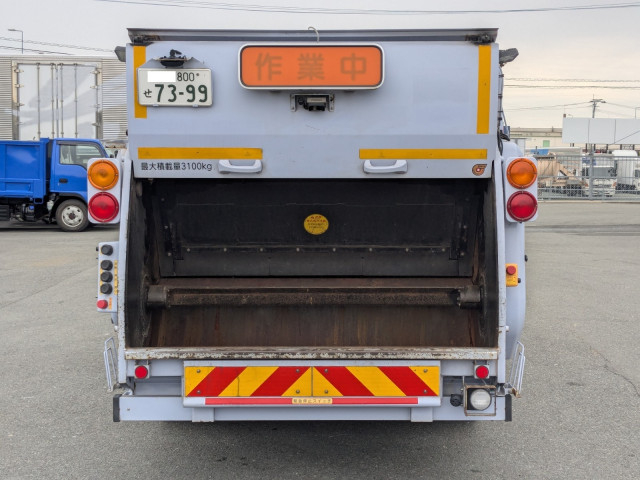 日野 デュトロ 小型 塵芥車（プレス式） TKG-XZU700M(100077) 9枚目