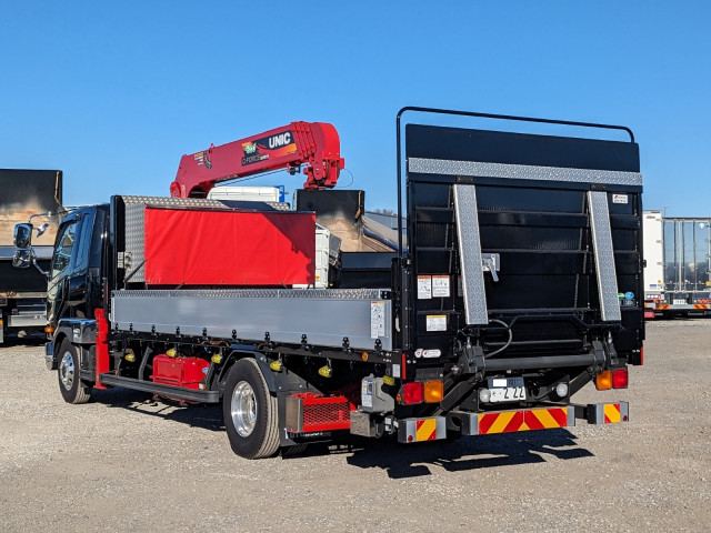 三菱ふそう ファイター 中型 平ボディ（クレーン付） 2KG-FK65F(100104) 4枚目