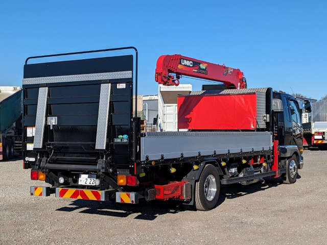 三菱ふそう ファイター 中型 平ボディ（クレーン付） 2KG-FK65F(100104) 5枚目