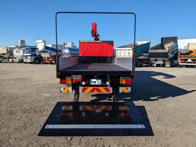 三菱ふそう ファイター 中型 平ボディ（クレーン付） 2KG-FK65F(100104) 10枚目