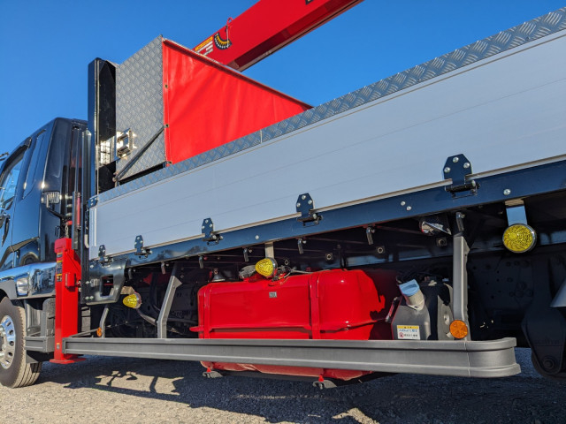 三菱ふそう ファイター 中型 平ボディ（クレーン付） 2KG-FK65F(100104) 24枚目