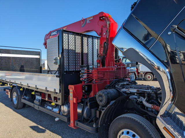 三菱ふそう ファイター 中型 平ボディ（クレーン付） 2KG-FK65F(100104) 49枚目