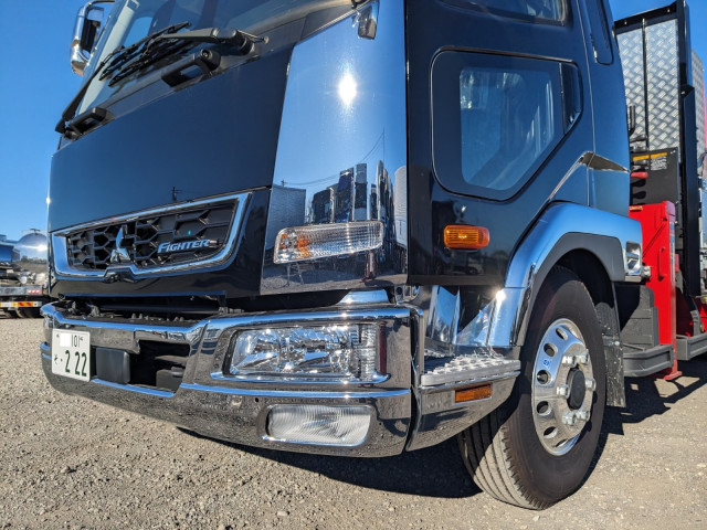 三菱ふそう ファイター 中型 平ボディ（クレーン付） 2KG-FK65F(100104) 50枚目