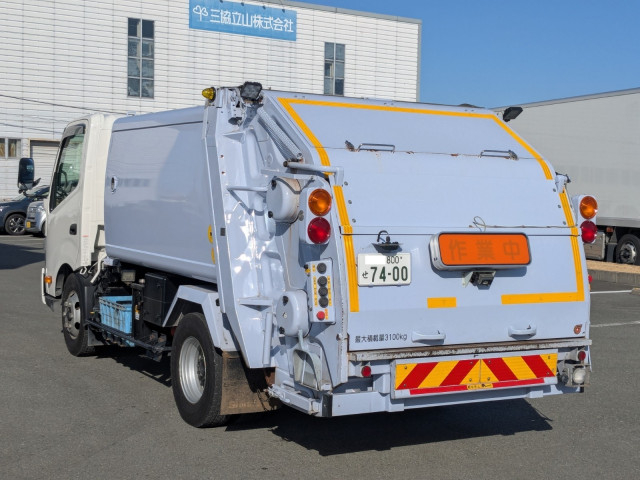 日野 デュトロ 小型 塵芥車（プレス式） TKG-XZU700M(100164) 4枚目
