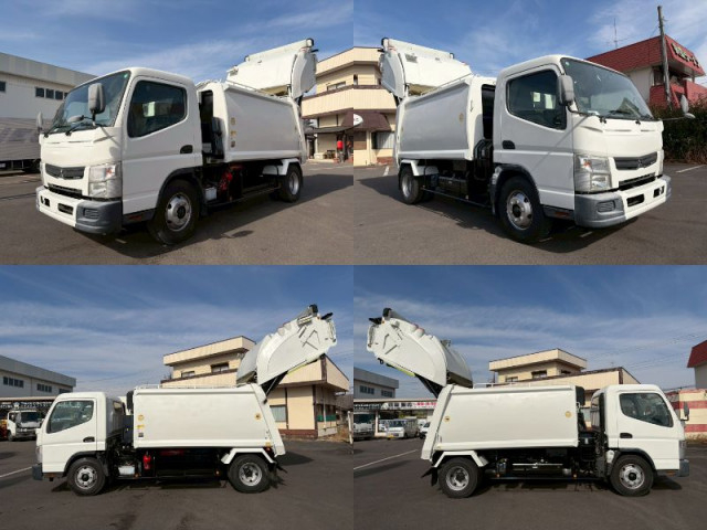 三菱ふそう キャンター 小型 塵芥車（プレス式） TKG-FEB90(100171) 6枚目