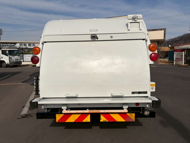 三菱ふそう キャンター 小型 塵芥車（プレス式） TKG-FEB90(100171) 9枚目