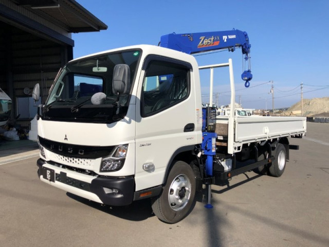 三菱ふそう キャンター 小型 平ボディ（クレーン付） 2PG-FEB80(100236) 2枚目