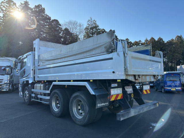 三菱ふそう スーパーグレート 大型 土砂ダンプ 2PG-FV70GX(100243) 4枚目