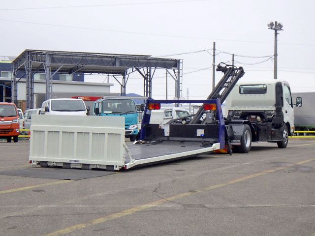 日野 デュトロ 小型 キャリアカー TKG-XZU720M(100330) 8枚目