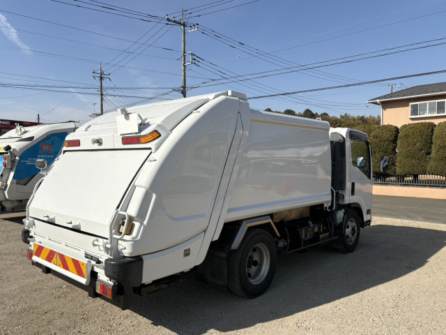 いすゞ エルフ 小型 塵芥車（プレス式） TKG-NPR85YN(100332) 3枚目