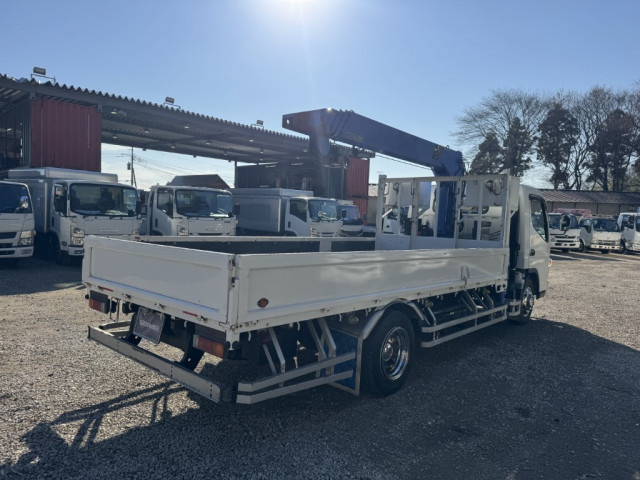 三菱ふそう キャンター 小型 平ボディ（クレーン付） TKG-FEB80(100339) 3枚目