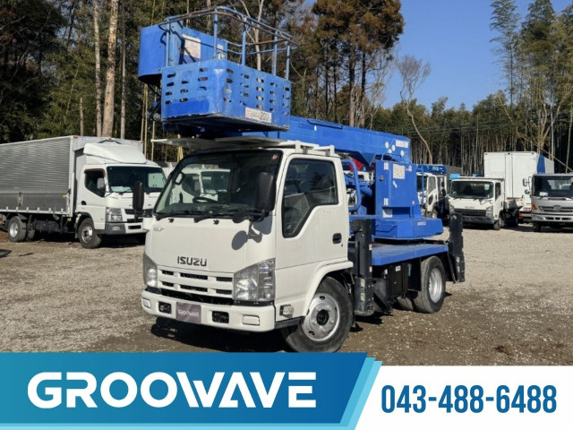 いすゞ エルフ 小型 高所作業車 TKG-NKR85N(100364) 1枚目