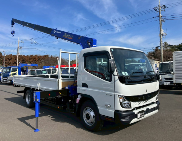 三菱ふそう キャンター 小型 平ボディ（クレーン付） 2PG-FEB80(100740) 5枚目