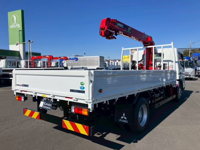 三菱ふそう キャンター 小型 平ボディ（クレーン付） 2PG-FEB90(100742) 9枚目