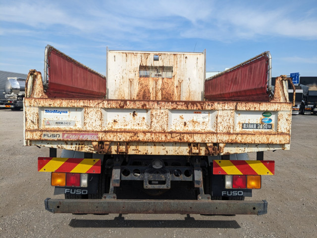 Mitsubishi Fuso fighter Middle Soil dump 2KG-FK72F(100789) 5枚目