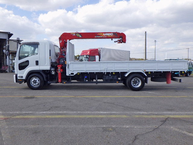 いすゞ フォワード 中型 平ボディ（クレーン付） 2RG-FRR90S2(100796) 4枚目