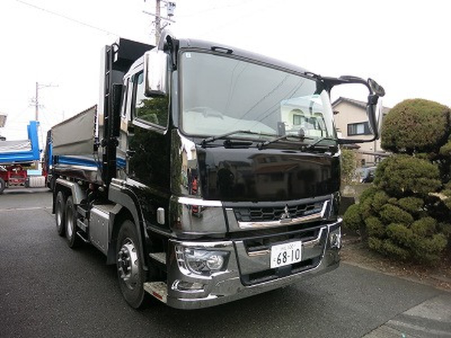 Mitsubishi Fuso super_great Large Soil dump 2PG-FV70HX(100805) 1枚目