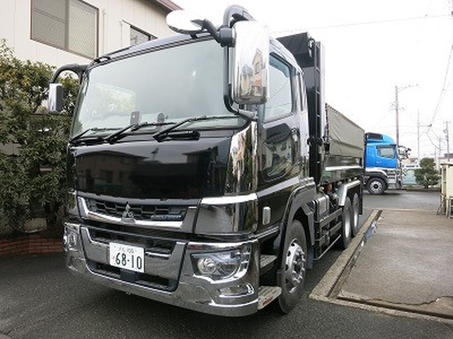 Mitsubishi Fuso super_great Large Soil dump 2PG-FV70HX(100805) 2枚目