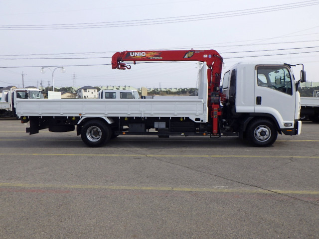 いすゞ フォワード 中型 平ボディ（クレーン付） 2RG-FRR90S2(100831) 5枚目