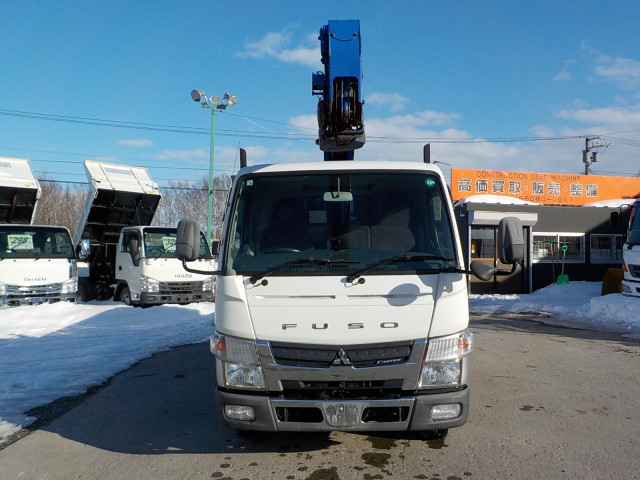 三菱ふそう キャンター 小型 平ボディ（クレーン付） TKG-FEA50(100885) 2枚目