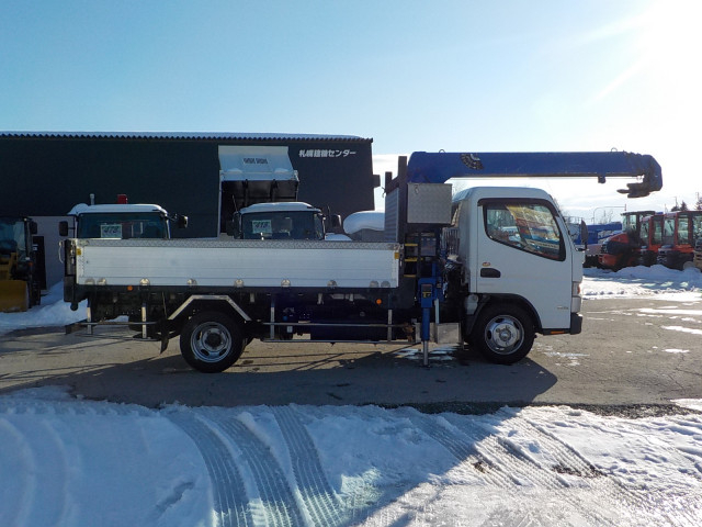 三菱ふそう キャンター 小型 平ボディ（クレーン付） TKG-FEA50(100885) 4枚目