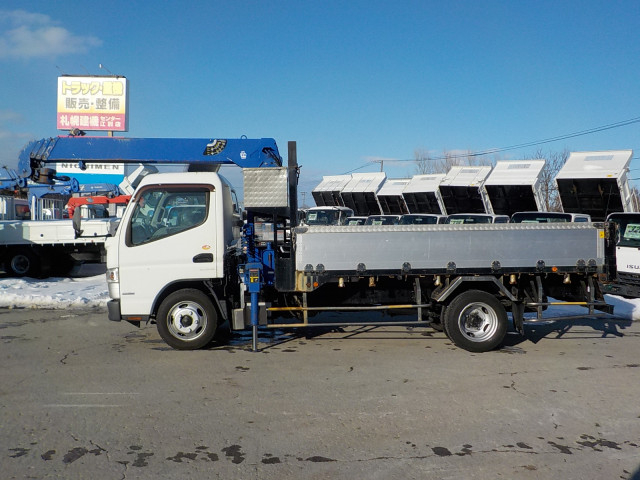 三菱ふそう キャンター 小型 平ボディ（クレーン付） TKG-FEA50(100885) 8枚目