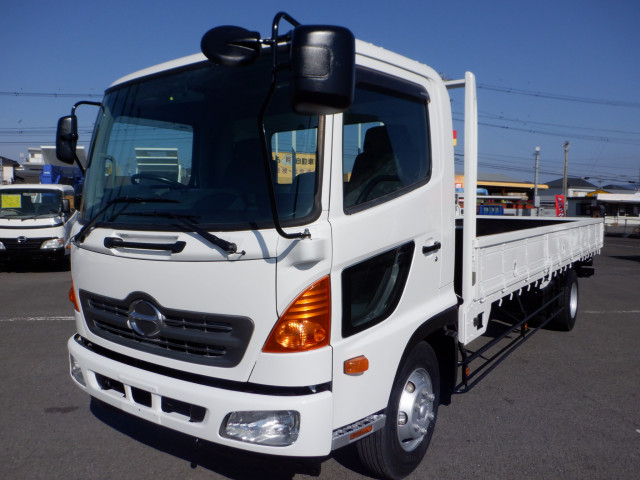 日野 レンジャー 中型 平ボディ TKG-FC9JKAP(100920) 1枚目