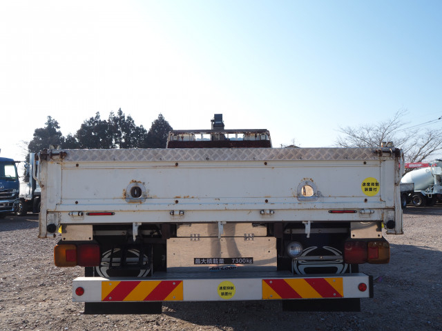 日野 レンジャー 増トン 平ボディ（クレーン付） QKG-FE7JLAA(100924) 4枚目