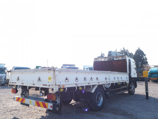 日野 レンジャー 増トン 平ボディ（クレーン付） QKG-FE7JLAA(100924) 5枚目