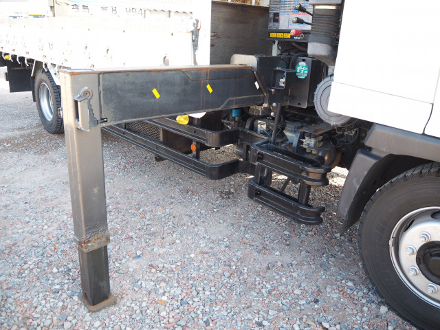 日野 レンジャー 増トン 平ボディ（クレーン付） QKG-FE7JLAA(100924) 9枚目