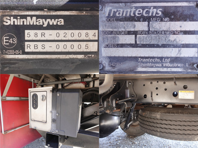 日野 レンジャー 中型 ウィング TKG-FD9JLAA(100925) 20枚目