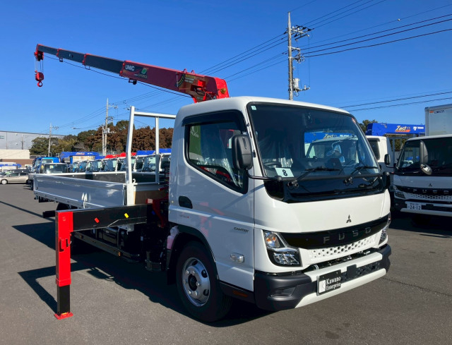 三菱ふそう キャンター 小型 平ボディ（クレーン付） 2PG-FEB80(100970) 5枚目