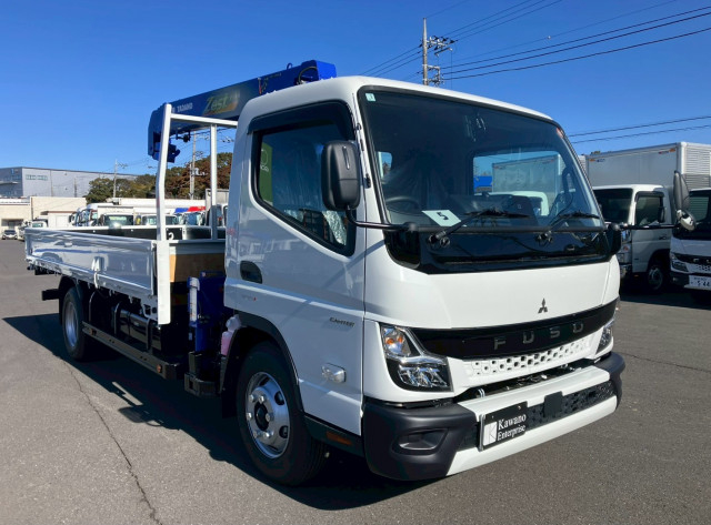 三菱ふそう キャンター 小型 平ボディ（クレーン付） 2PG-FEB90(100971) 4枚目