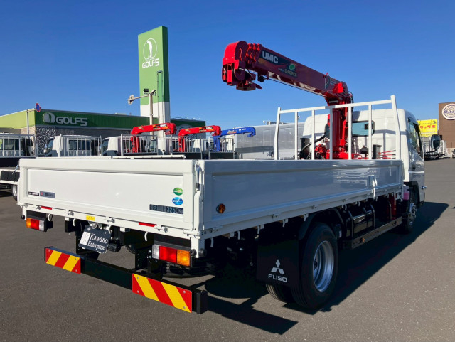 三菱ふそう キャンター 小型 平ボディ（クレーン付） 2PG-FEB80(100970) 9枚目